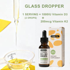 Vegan Vitamin D3 K2 Liquid Drops 1000IU MK7 Private Label Supplement,MY SHOP,Vegan Vitamin D3 K2 Liquid Drops 1000IU MK7 Private Label Supplement