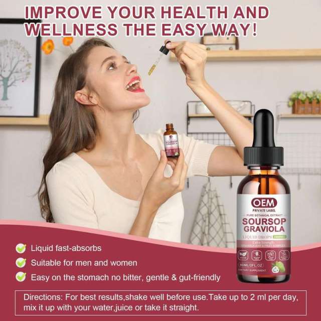 Private Label Soursop Graviola Liquid Drops 1800mg 2 fl oz (60ml) Leaf & Fruit Complex,MY SHOP,Private Label Soursop Graviola Liquid Drops 1800mg 2 fl oz (60ml) Leaf & Fruit Complex