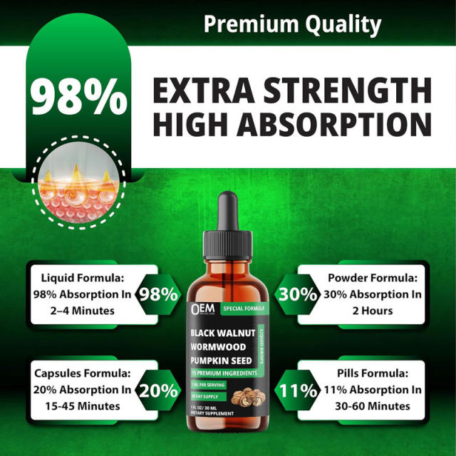 OEM Herbal Cleansing Liquid Drops 15 Premium Ingredients 30ml,MY SHOP,OEM Herbal Cleansing Liquid Drops 15 Premium Ingredients 30ml