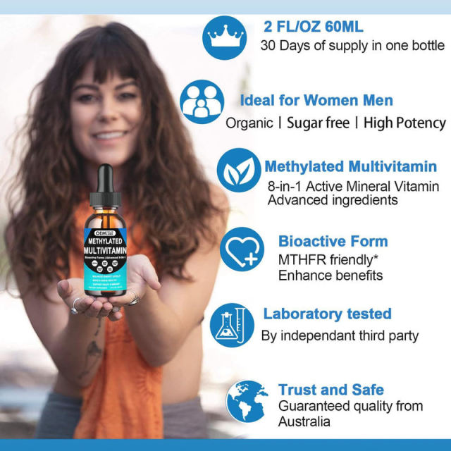 Private Label Advanced Multivitamin Drops Heart Brain Energy Formula,MY SHOP,Private Label Advanced Multivitamin Drops Heart Brain Energy Formula