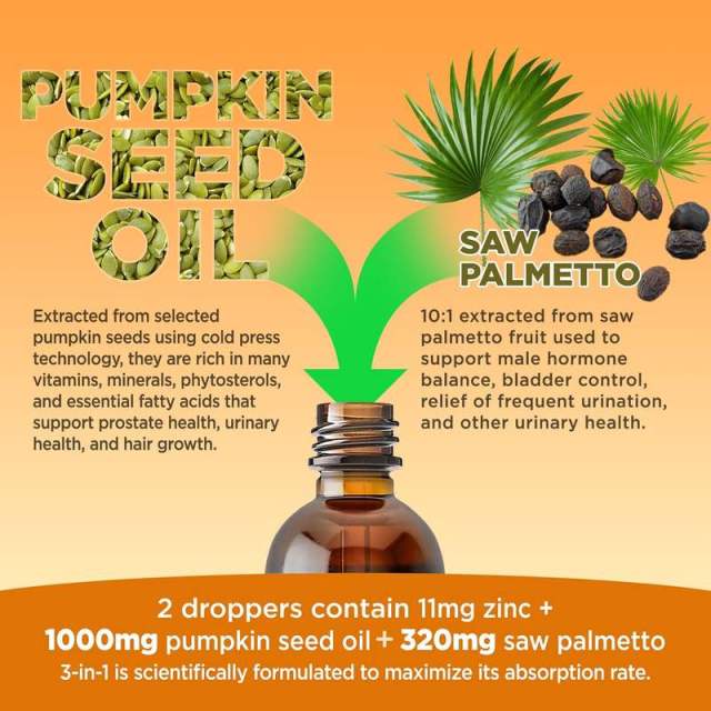 Private Label 3 in 1 Men's Wellness Drops Hair Urinary Hormone Support,MY SHOP,supplyment
