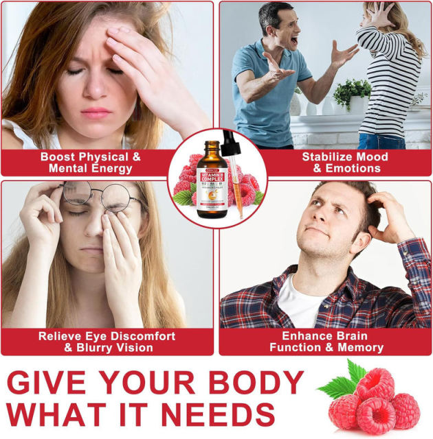 Bulk Vitamin B Complex Drops with Niacin Folate Raspberry Flavor White Label,MY SHOP,Bulk Vitamin B Complex Drops with Niacin Folate Raspberry Flavor White Label