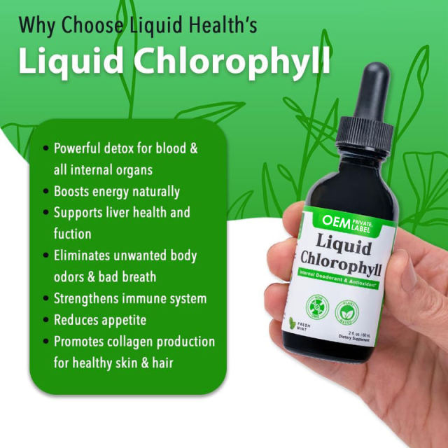 Liquid Chlorophyll Drops Internal Deodorant Antioxidant Fresh Mint Flavor,MY SHOP,Liquid Chlorophyll Drops Internal Deodorant Antioxidant Fresh Mint Flavor