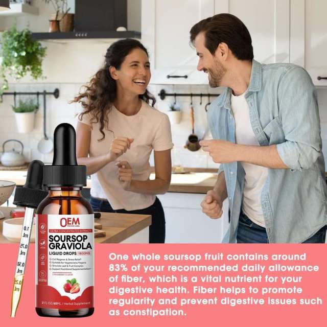 Bulk Soursop Extract Drops with Vitamin C Strawberry Flavor White Label,MY SHOP,Bulk Soursop Extract Drops with Vitamin C Strawberry Flavor White Label