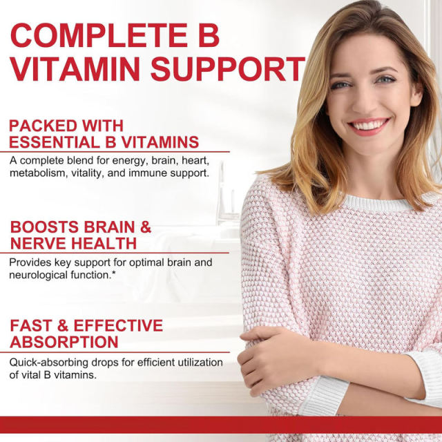 Bulk Vitamin B Complex Drops with Niacin Folate Raspberry Flavor White Label,MY SHOP,Bulk Vitamin B Complex Drops with Niacin Folate Raspberry Flavor White Label