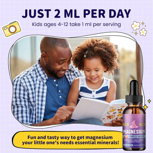 OEM/ODM Kids Magnesium Complex Drops Vegan Sugar-Free Strawberry Flavor,MY SHOP,OEM/ODM Kids Magnesium Complex Drops Vegan Sugar-Free Strawberry Flavor