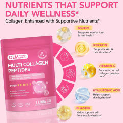 OEM Private Label Multi Collagen Peptides Powder,MY SHOP,OEM Private Label Multi Collagen Peptides Powder