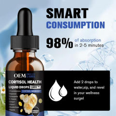 Private Label Cortisol Health Liquid Drops 1,500mg 2 fl oz (60ml) Lemon Flavor,MY SHOP,Private Label Cortisol Health Liquid Drops 1,500mg 2 fl oz (60ml) Lemon Flavor