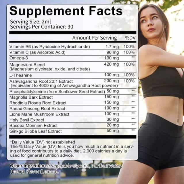 Private Label Cortisol Health Liquid Drops 1,500mg 2 fl oz (60ml) Lemon Flavor,MY SHOP,Private Label Cortisol Health Liquid Drops 1,500mg 2 fl oz (60ml) Lemon Flavor
