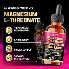 OEM/ODM 10-in-1 Brain Support Liquid Drops Pineapple Flavor,MY SHOP,OEM/ODM 10-in-1 Brain Support Liquid Drops Pineapple Flavor