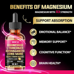 OEM/ODM 10-in-1 Brain Support Liquid Drops Pineapple Flavor,MY SHOP,OEM/ODM 10-in-1 Brain Support Liquid Drops Pineapple Flavor