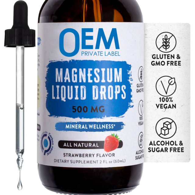 B2B Custom Magnesium Drops Mineral Wellness Support,MY SHOP,B2B Custom Magnesium Drops Mineral Wellness Support