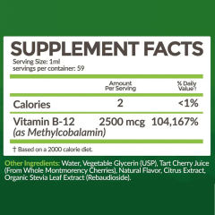 Private Label Vitamin B12 Liquid Drops 59ml (2 fl oz) Wild Berry Flavor for Kids & Adults,MY SHOP,Private Label Vitamin B12 Liquid Drops 59ml (2 fl oz) Wild Berry Flavor for Kids & Adults