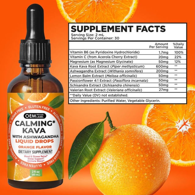 OEM/ODM Calming Kava Liquid Drops Sleep & Immune Support,MY SHOP,OEM/ODM Calming Kava Liquid Drops Sleep & Immune Support