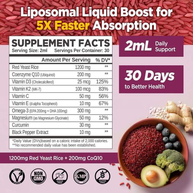 B2B Custom Red Yeast Rice Drops Heart & Cholesterol Support,MY SHOP,B2B Custom Red Yeast Rice Drops Heart & Cholesterol Support
