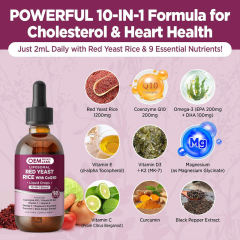 B2B Custom Red Yeast Rice Drops Heart & Cholesterol Support,MY SHOP,B2B Custom Red Yeast Rice Drops Heart & Cholesterol Support