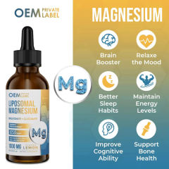 OEM/ODM 1000mg Liposomal Magnesium Liquid Drops High Bioavailability,MY SHOP,OEM/ODM 1000mg Liposomal Magnesium Liquid Drops High Bioavailability