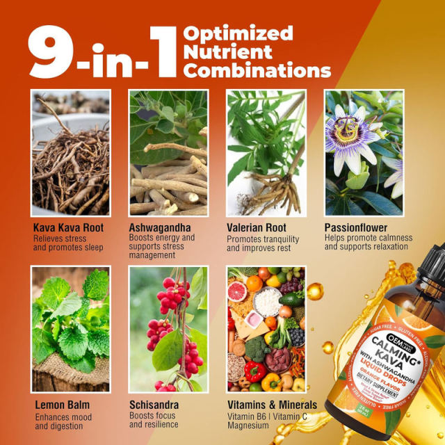 OEM/ODM Calming Kava Liquid Drops Sleep & Immune Support,MY SHOP,OEM/ODM Calming Kava Liquid Drops Sleep & Immune Support