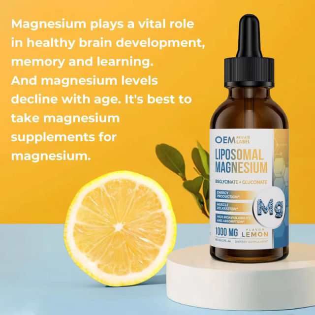 OEM/ODM 1000mg Liposomal Magnesium Liquid Drops High Bioavailability,MY SHOP,OEM/ODM 1000mg Liposomal Magnesium Liquid Drops High Bioavailability
