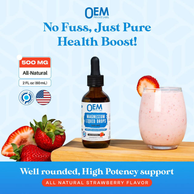 B2B Custom Magnesium Drops Mineral Wellness Support,MY SHOP,B2B Custom Magnesium Drops Mineral Wellness Support
