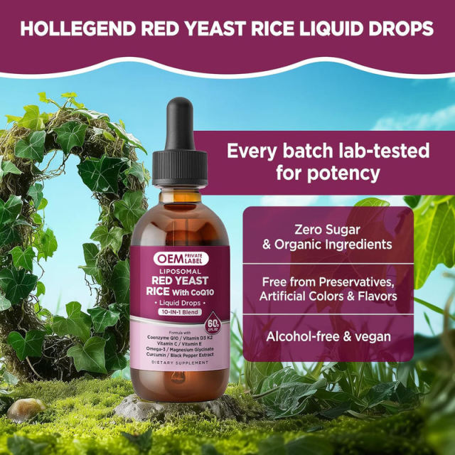 B2B Custom Red Yeast Rice Drops Heart & Cholesterol Support,MY SHOP,B2B Custom Red Yeast Rice Drops Heart & Cholesterol Support