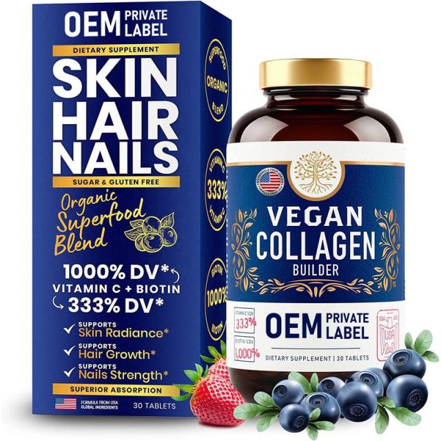 OEM Vegan Skin Hair Nails Supplement Capsule,MY SHOP,OEM Vegan Skin Hair Nails Supplement Capsule