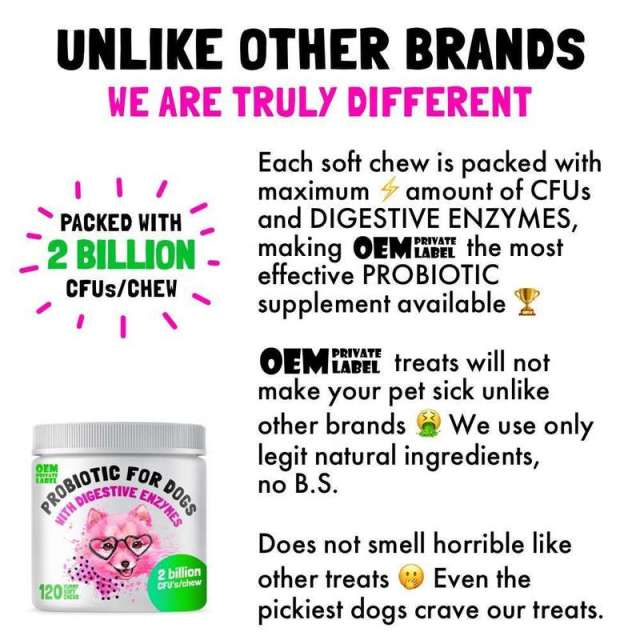 OEM Advanced Probiotic Soft Chews for Pets,MY SHOP,OEM Advanced Probiotic Soft Chews for Pets