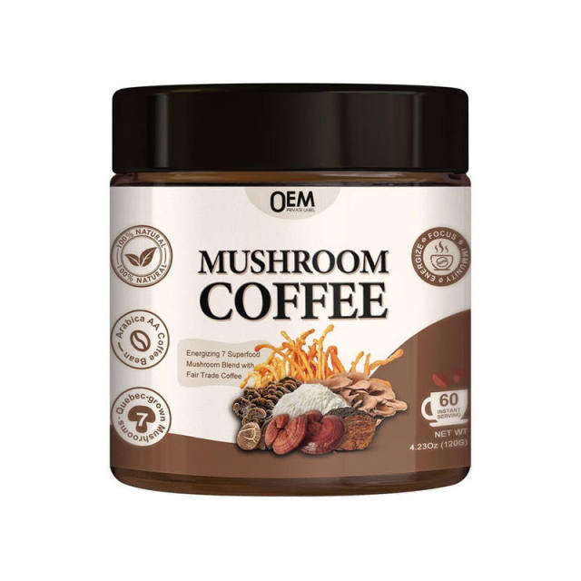 Mushroom Coffee Blend 7 Superfood Mushrooms with Fair Trade Arabica Coffee,MY SHOP,Mushroom Coffee Blend 7 Superfood Mushrooms with Fair Trade Arabica Coffee