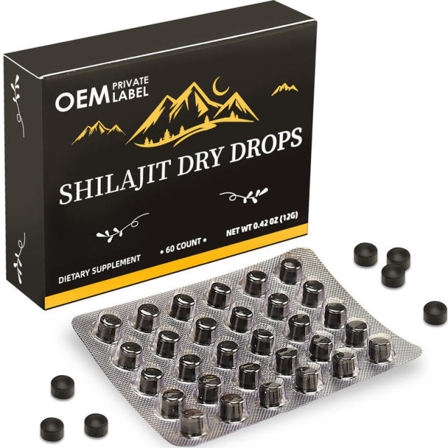 Wholesale Shilajit Dry Drops for White Label Dietary Supplement,MY SHOP,Wholesale Shilajit Dry Drops for White Label Dietary Supplement