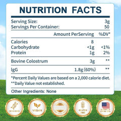 Wholesale Grass Fed Colostrum Powder 3000mg Energy Revitalization OEM,MY SHOP,Wholesale Grass Fed Colostrum Powder 3000mg Energy Revitalization OEM