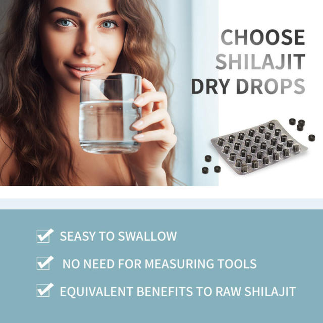 Wholesale Shilajit Dry Drops for White Label Dietary Supplement,MY SHOP,Wholesale Shilajit Dry Drops for White Label Dietary Supplement