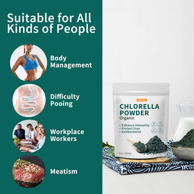 OEM/ODM Filter-Free Chlorella Powder GMO-Free, USA-Sourced,MY SHOP,OEM/ODM Filter-Free Chlorella Powder GMO-Free, USA-Sourced