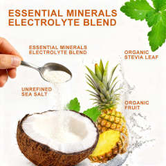 Pineapple Coconut Electrolyte Drink Mix Sticks No Added Sugar Keto,MY SHOP,Pineapple Coconut Electrolyte Drink Mix Sticks No Added Sugar Keto