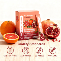 Organic Whole Food Pre Workout Drink Mix Stick Packs Blood Orange Pomegranate,MY SHOP,Organic Whole Food Pre Workout Drink Mix Stick Packs Blood Orange Pomegranate