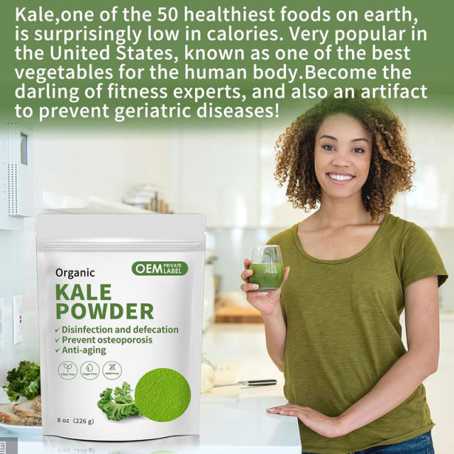 Private Label Kale Powder Superfood Detox Bone Health Anti Aging,MY SHOP,Private Label Kale Powder Superfood Detox Bone Health Anti Aging