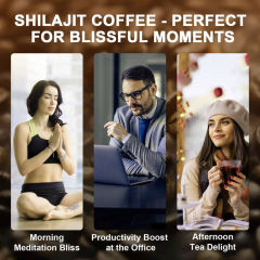 Shilajit Coffee Instant 9 in 1 Blend Adaptogens Nootropics Energy Focus,MY SHOP,Shilajit Coffee Instant 9 in 1 Blend Adaptogens Nootropics Energy Focus