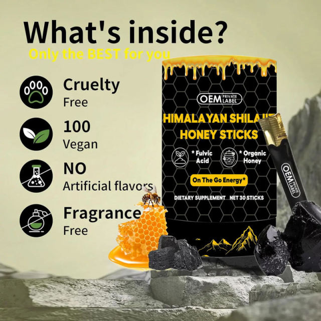 OEM Shilajit Honey Sticks Portable Energy Supplement 30 Count,MY SHOP,OEM Shilajit Honey Sticks Portable Energy Supplement 30 Count