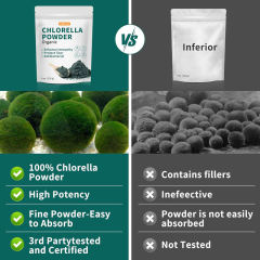 OEM/ODM Filter-Free Chlorella Powder GMO-Free, USA-Sourced,MY SHOP,OEM/ODM Filter-Free Chlorella Powder GMO-Free, USA-Sourced