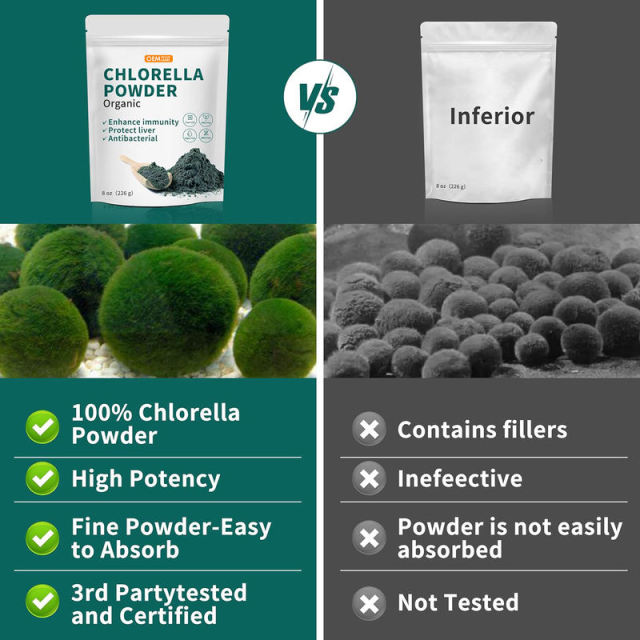 OEM/ODM Filter-Free Chlorella Powder GMO-Free, USA-Sourced,MY SHOP,OEM/ODM Filter-Free Chlorella Powder GMO-Free, USA-Sourced