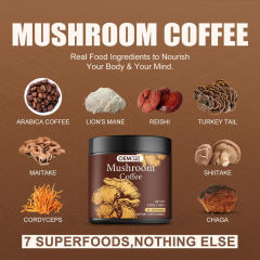 OEM Functional Mushroom Coffee Colombian Coffee with 10 Mushroom Extracts,MY SHOP,OEM Functional Mushroom Coffee Colombian Coffee with 10 Mushroom Extracts