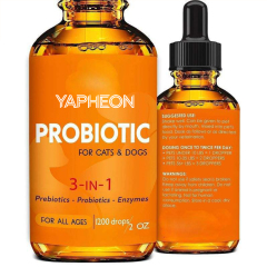 OEM 3-in-1 Pet Probiotic Drops with Prebiotics & Enzymes,MY SHOP,3-in-1 Pet Probiotic Drops - Probiotic Manufacturers OEM