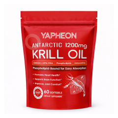 Antarctic Krill Oil 2000mg with Astaxanthin & Omega-3 Capsule Supplement,MY SHOP,Antarctic Krill Oil 2000mg with Astaxanthin & Omega-3 Capsule Supplement