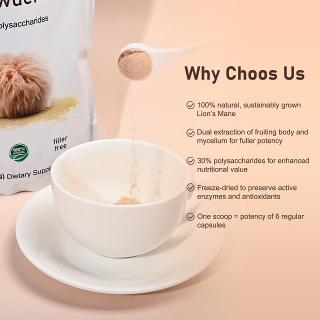 Organic Lion’s Mane Powder - Wholesale Supplement Supplier,MY SHOP,For supplement manufacturers - Organic Lion’s Mane Powder OEM