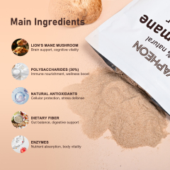 Mushroom Coffee Blend - Lion's Mane Mushroom Supplement,MY SHOP,Premium Mushroom Coffee Powder - OEM custom supplement manufacturer Supply