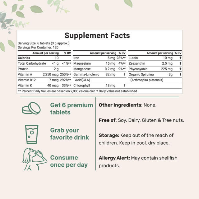 OEM Organic Spirulina Tablet Manufacturer,MY SHOP,OEM Organic Spirulina Tablet Manufacturer