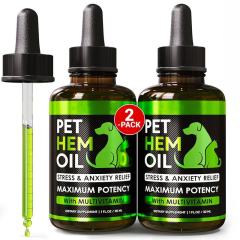 OEM Private Label Hemp Oil 2-Pack for Dogs Cats Stress Anxiety Relief,MY SHOP,OEM Private Label Hemp Oil 2-Pack for Dogs Cats Stress Anxiety Relief