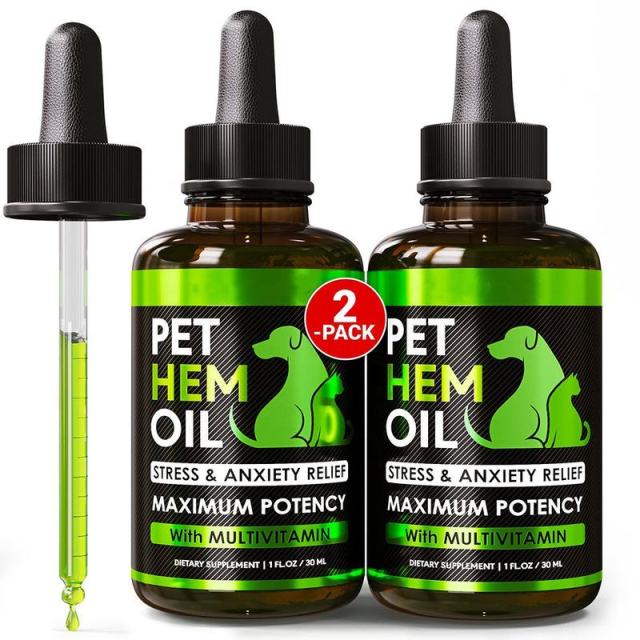 OEM Private Label Hemp Oil 2-Pack for Dogs Cats Stress Anxiety Relief,MY SHOP,OEM Private Label Hemp Oil 2-Pack for Dogs Cats Stress Anxiety Relief