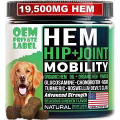 Private Label Organic Hemp Mobility Chews for Dogs Boswellia Devil's Claw,MY SHOP,Private Label Organic Hemp Mobility Chews for Dogs Boswellia Devil's Claw