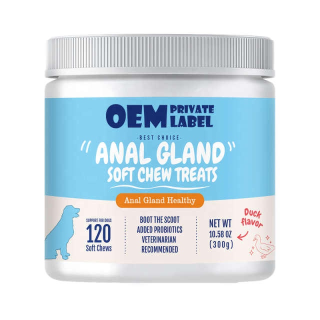 Private Label Anal Gland Health Chews for Dogs Pumpkin Seed Apple Pectin,MY SHOP,Private Label Anal Gland Health Chews for Dogs Pumpkin Seed Apple Pectin