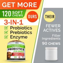 Private Label Dog Probiotics Supplement 5 Strain Blend Prebiotic Enzyme Formula,MY SHOP,Private Label Dog Probiotics Supplement 5 Strain Blend Prebiotic Enzyme Formula